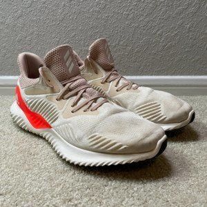 Adidas AlphaBounce Beyond Linen Sneakers Running Training Shoes Men's Size 13